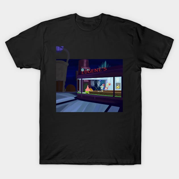 Nightpatties T-Shirt by seamustheskunk